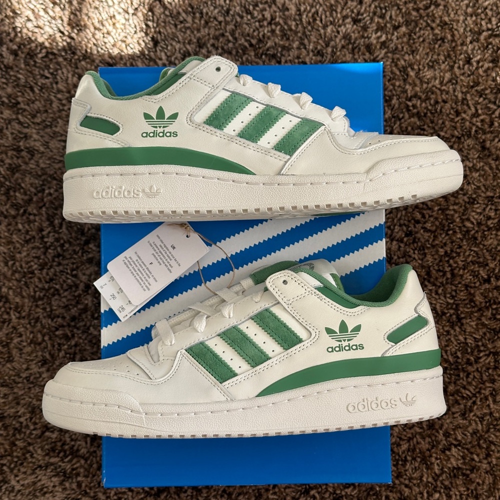 Adidas Forum Low CL Preloved Green Sneakers - Picture 3 of 15